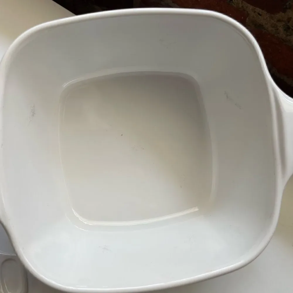 Vintage Corningwear Classic “Spice of Life” Two 3/4 Cup Casserole Dishes